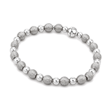 18K Gold Bracelet Round Beads Design