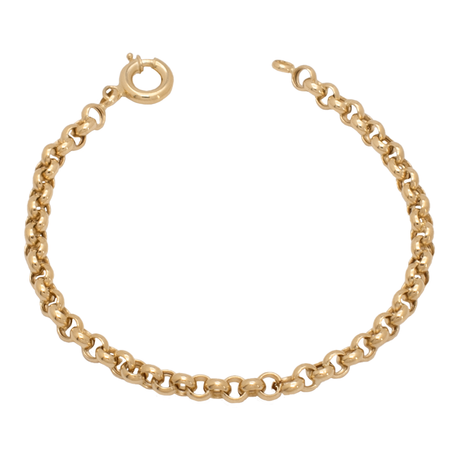 18K Gold Fluid Chain Interconnection