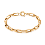 18K Chain Bracelet with Knotted Design