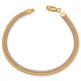 21K Chain Bracelet    with Delicate Design