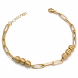 أنسيال عيار 18 بتصميم جنزير مع كرات مضلعة