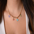 18K Gold Necklace Summer Look