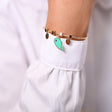 18K Gold Kids Bracelet with Dancing Dolphins