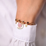 18K Gold Kids Bracelet with Snail Design
