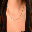 18-karat gold necklace. Do you excel at success?
