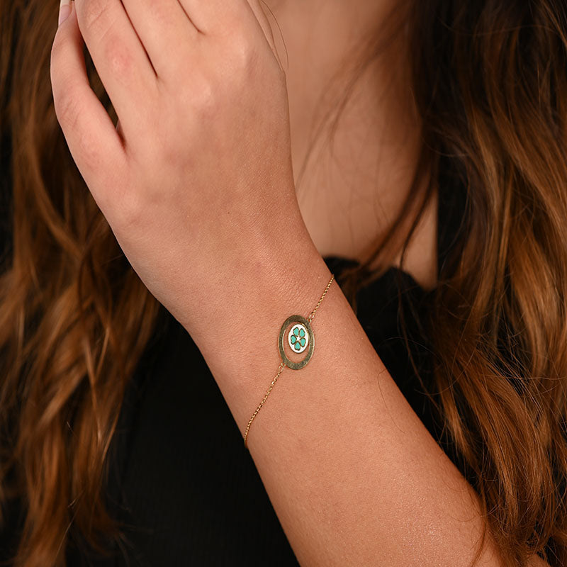 18K Gold Bracelet Energy