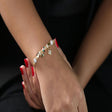 18K Gold Zaria Bracelet with Pendant