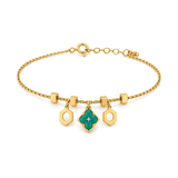 18K Gold Kids Bracelet Lucky Design