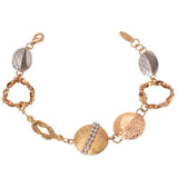 18K Bracelet with Shields Design
