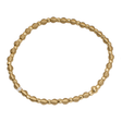 18K Gold Bracelet with Sparkling Beaded Design