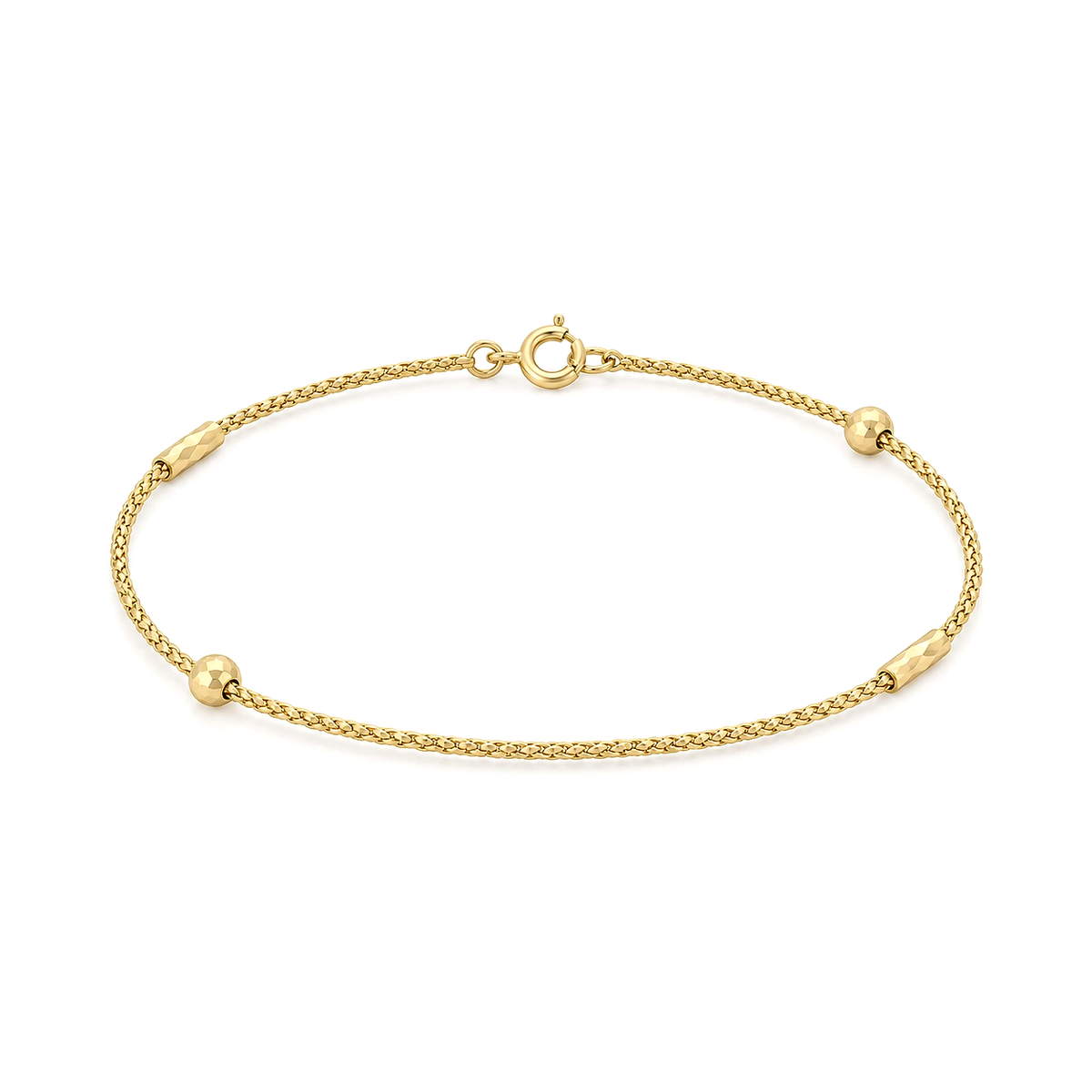 18K Bracelet with Elegant Luxurious Touch Design