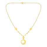18K Gold Set with Eclipse Design