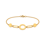 18K Gold Set with Eclipse Design
