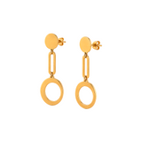 18K Gold Set with Eclipse Design