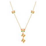 18K Gold Kids' Jewelry Set With Butterfly