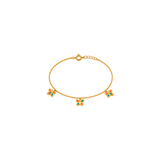 18K Gold Kids' Jewelry Set With Butterfly