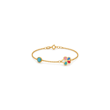 18K Gold Kids Set with Butterfly Design