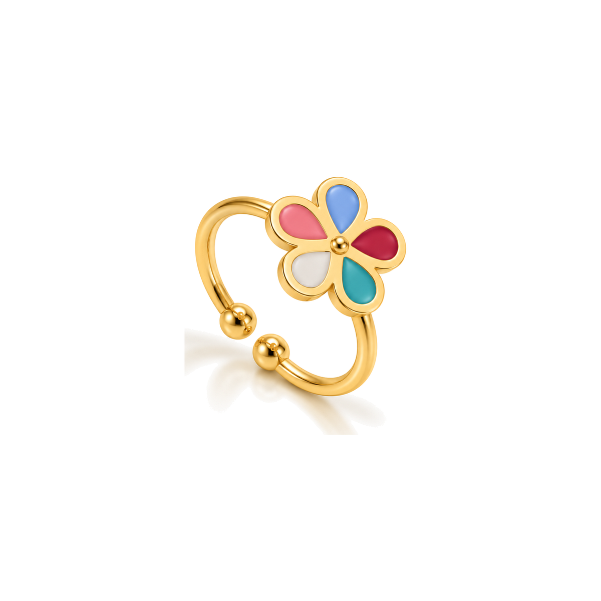 18K Gold Kids Set with Butterfly Design