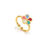 18K Gold Kids Set with Butterfly Design