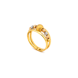 18K Gold Set, Threads Of Beauty