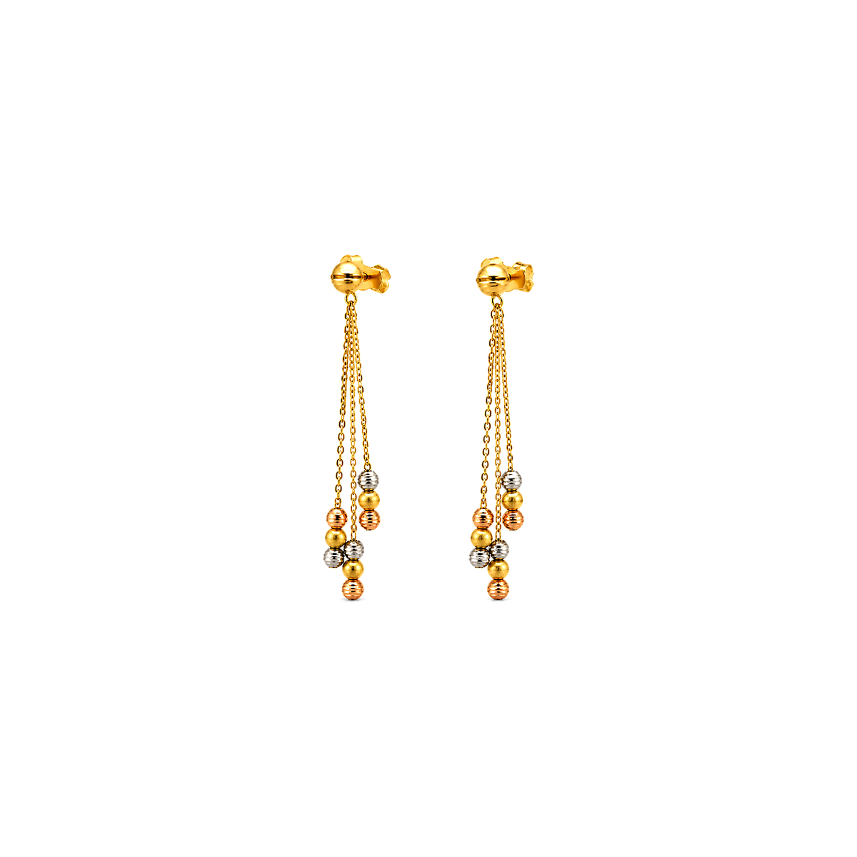 18K Gold Set, Threads Of Beauty