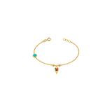 18K Gold Kids Set with Ice Cream Design
