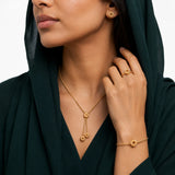 طقم تداخل ذهب عيار 18