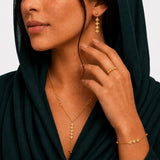 طقم المعين ذهب عيار 18