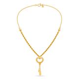 21K Gold Set with Heart Design