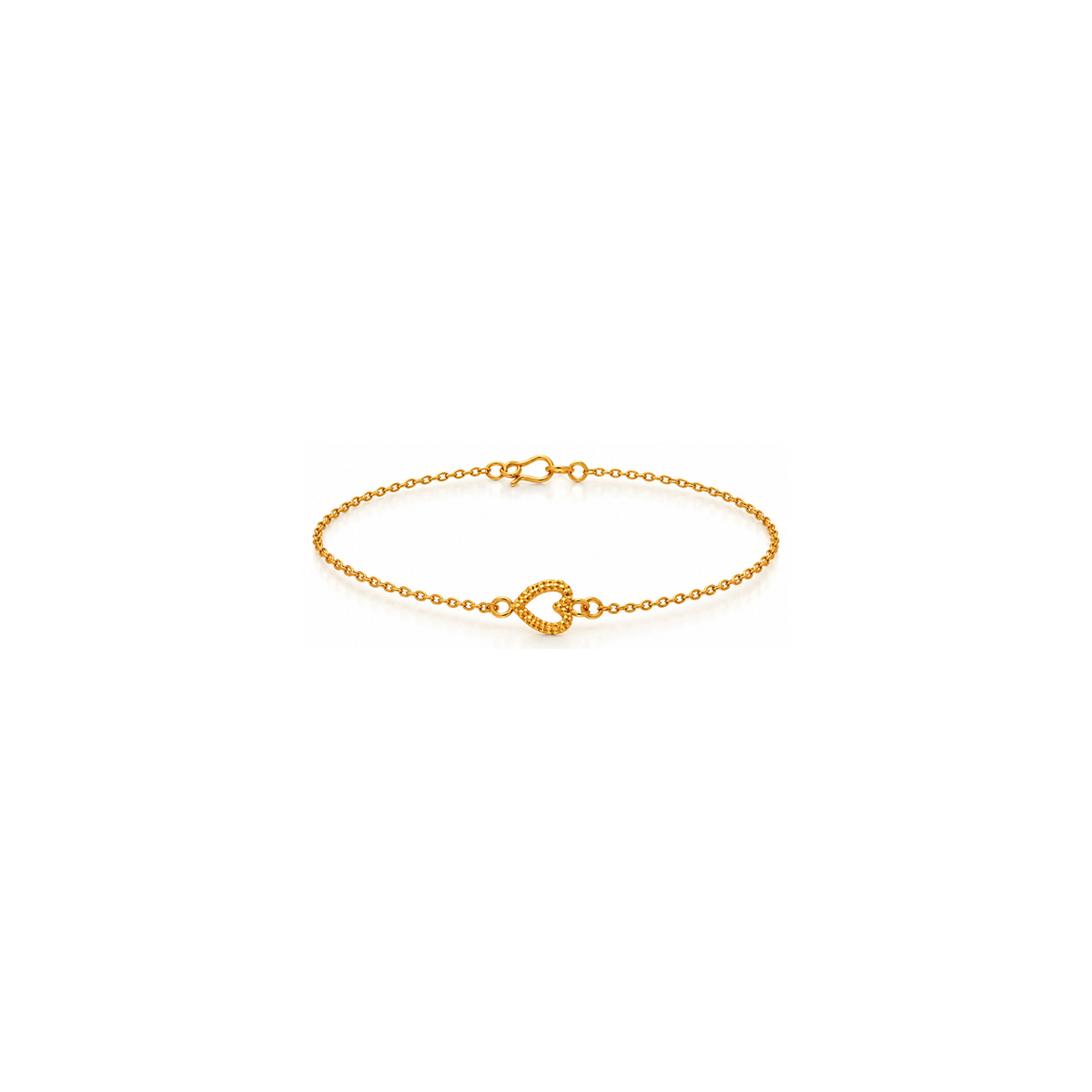 21K Gold Set with Heart Design
