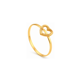21K Gold Set with Heart Design