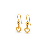21K Gold Set with Heart Design