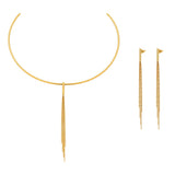 18K Gold Half Set with Dreamy Evening Design