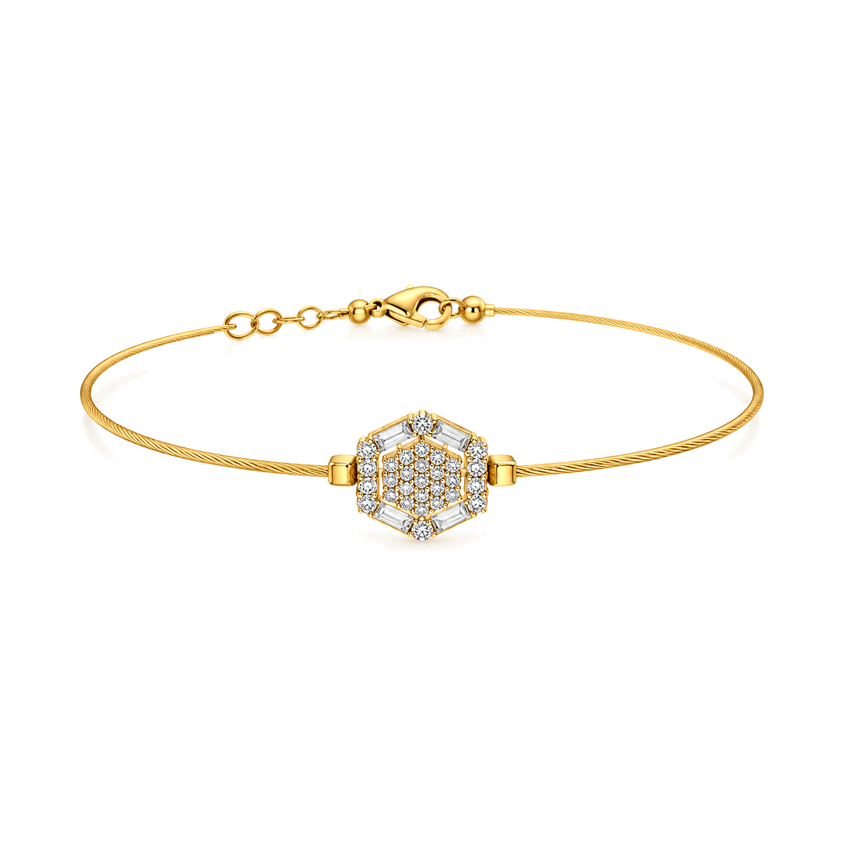 18K Gold Half Set with Exceptional Mornings Design