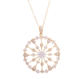 18K Gold Necklace Sun Radiance