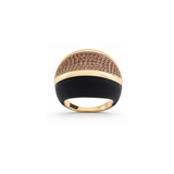 18K Gold Ring with Ornate Design