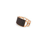 18K Gold Ring with Night Musk Design