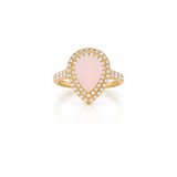 18K Gold Ring with Lagrima Design