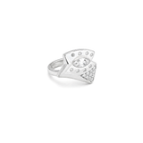 18K White Gold Ring