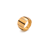 18K Gold Ring with Bold Design