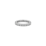 18K White Gold Ring with Olivia Design