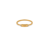 21K Gold Ring with Hope Design