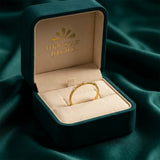 21K Gold Ring with 0.90 Design