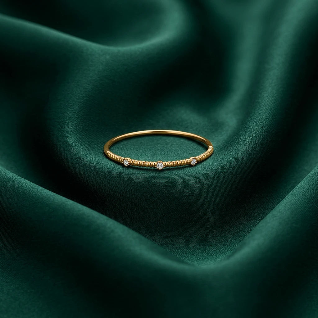 21K Gold Ring with 0.90 Design