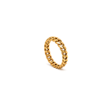 18K Gold Ring with Finale Design
