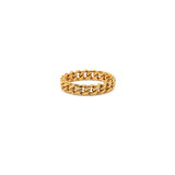 18K Gold Ring with Finale Design