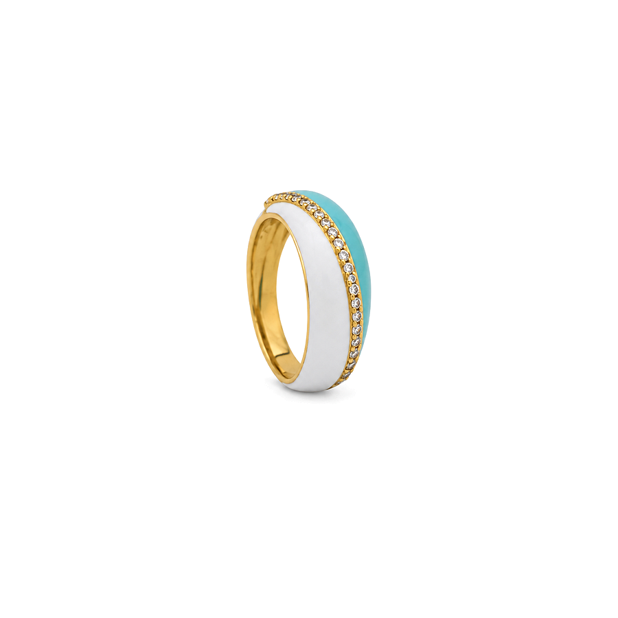 18K Gold Ring with Absolute Boldness Design