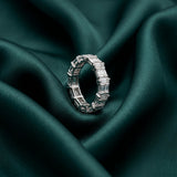 18K Gold Ring with Bridget Sparkling Stones Design