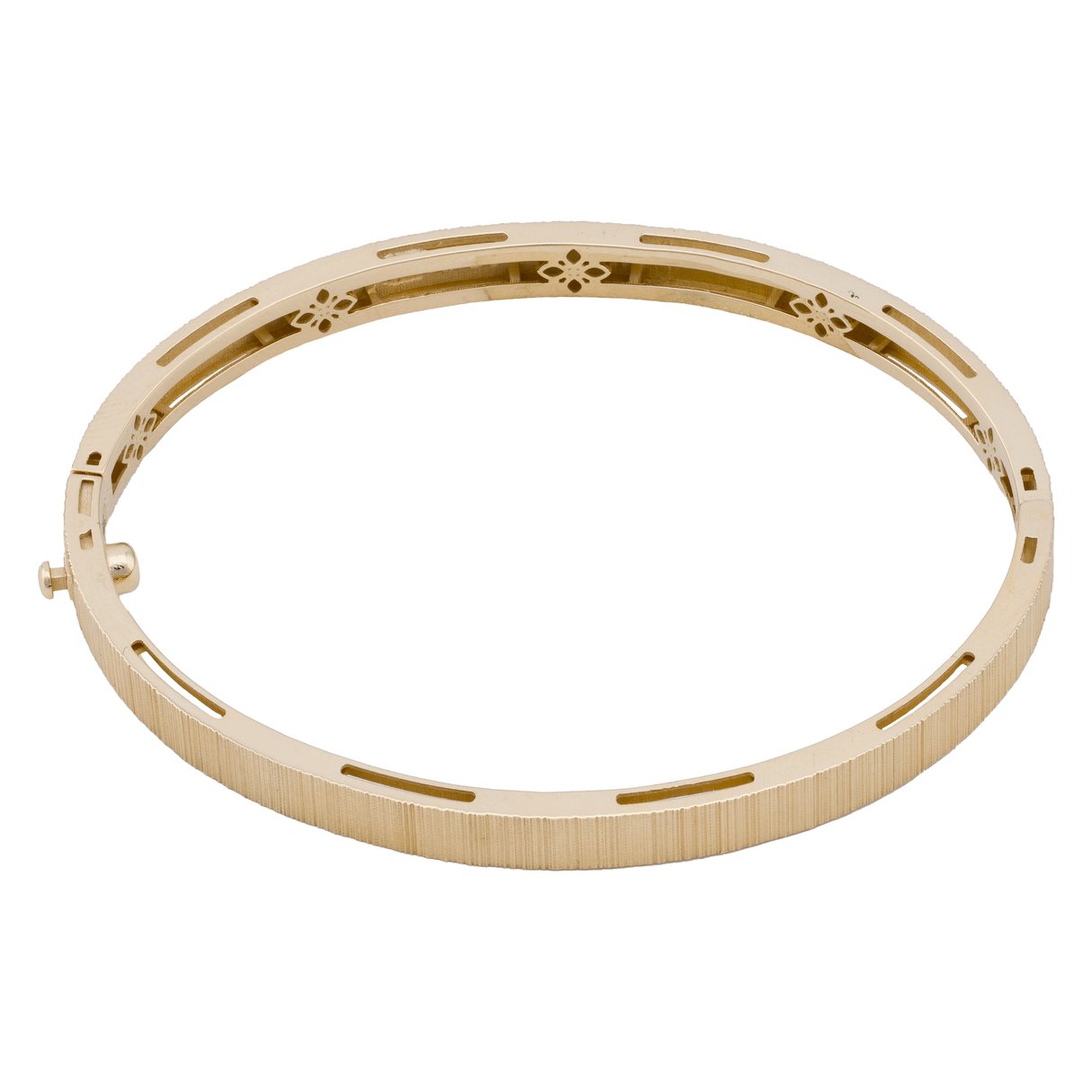 18K Bracelet with Elegant Inner Engravings Design