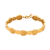 18K Gold Bracelet Anbac Engraving Design